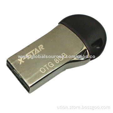 New Design for OTG Plastic USB Flash Stick with 1 to 32GB Memory Capacity, Free Printing and Package